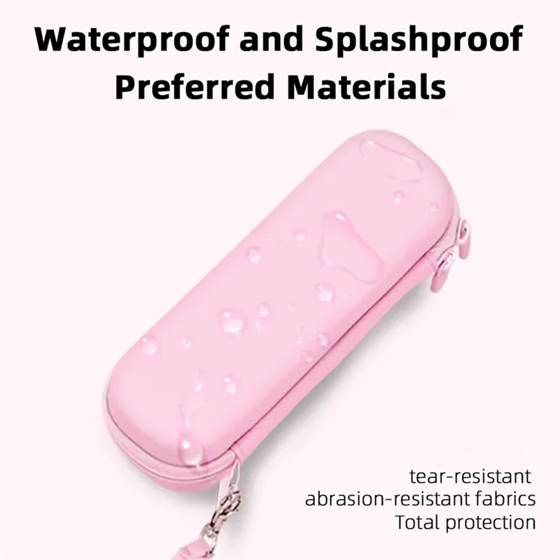 ABMF-розовая сумка для хранения для DJI Osmo Pocket 3, портативная сумка из искусственной кожи, защитная коробка от царапин для Pocket 3, сумка для хранения камеры