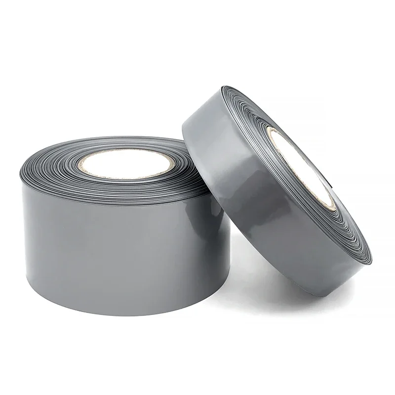 PVC Heat Shrink Film Width30-300mm Anti-Corrosion Protection Sleeve For 18650 Lithium Battery Pack Cable Insulation Wrapping