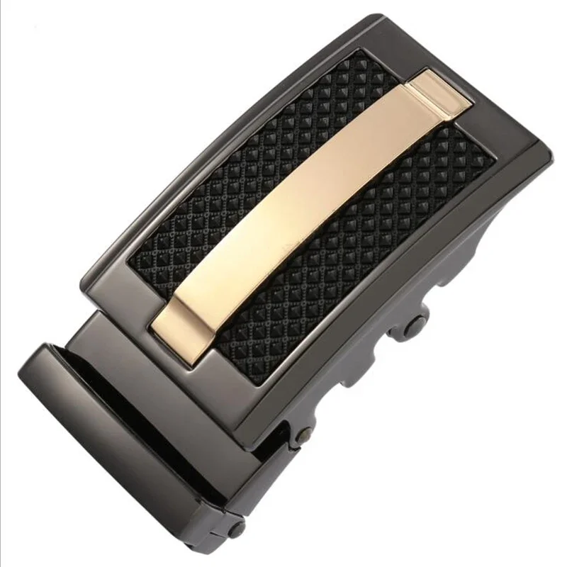 Fashion Men's Business Alloy Automatic Buckle Unique Men Plaque Belt Buckles for 3.5cm Ratchet Men Apparel Accessories LY187514