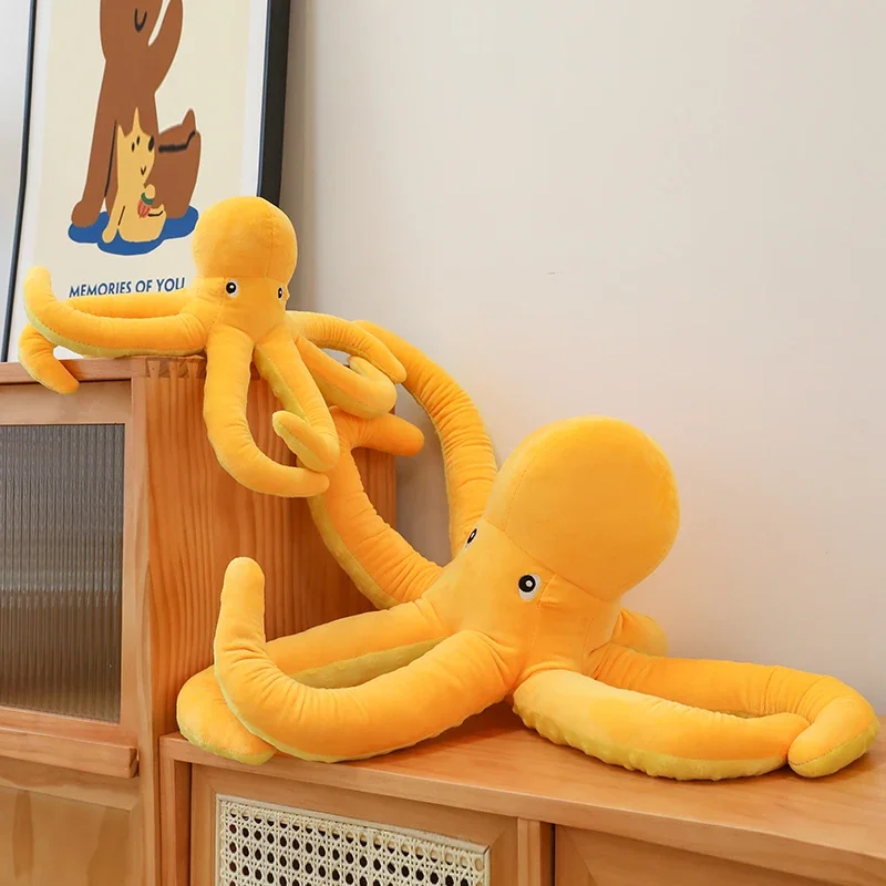 Octopus Doll Funny Plush Toy Creative Octopus Small Doll Children's Throw Pillow Doll Male and Female Birthday Gift