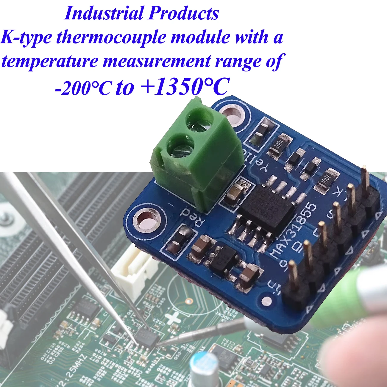 1/5/10Pcs Max31855 Type Thermocouple Temperature Detection Module Spi Digital Interface Direct Temperature Reading