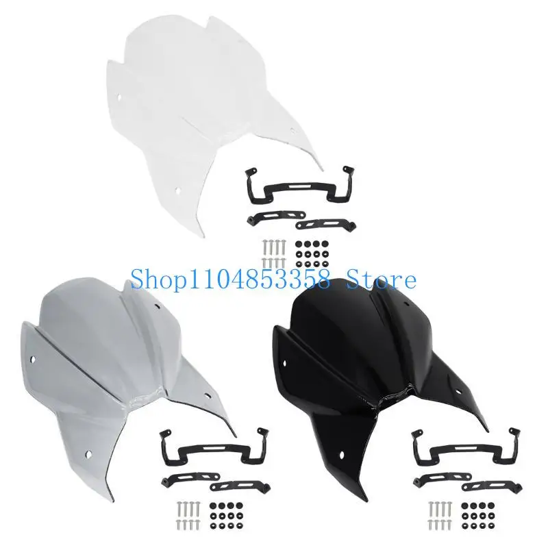652F Windshield Windscreen Spoiler Air Deflector Enjoy Safe Comfortable Journey Motorcycle Enhanced Road Safety Fit for S950