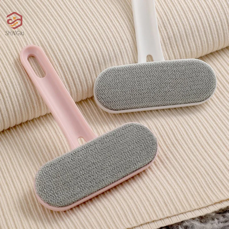 1pc Lint Roller Fluff Remover Brush Portable Coat Sweater Shaver Dog Cat Pet Hair Fur Scraper Fabric Carpet Sofa Cleaning Tool