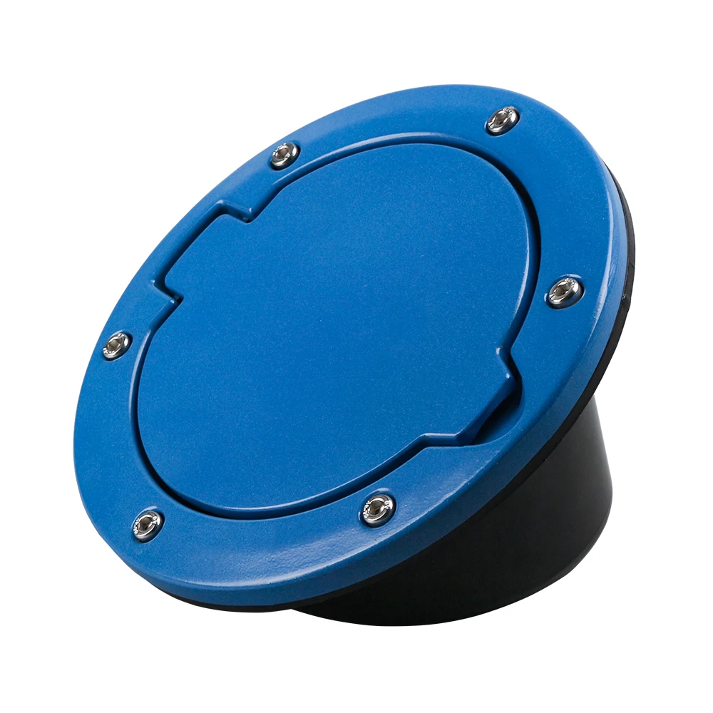 

Aluminum Fuel Cap for Jeep Wrangler JK | Blue ABS Gas Tank Cover | Off-Road Exterior Upgrade Car Accessory
