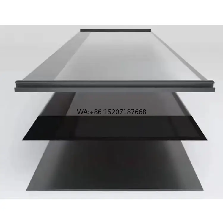 Building Integrated Roofing Material Sheets Solar Panels 5Years Warranty BIPV Solar Roof Tiles Stone Coated Metal RoofShingles