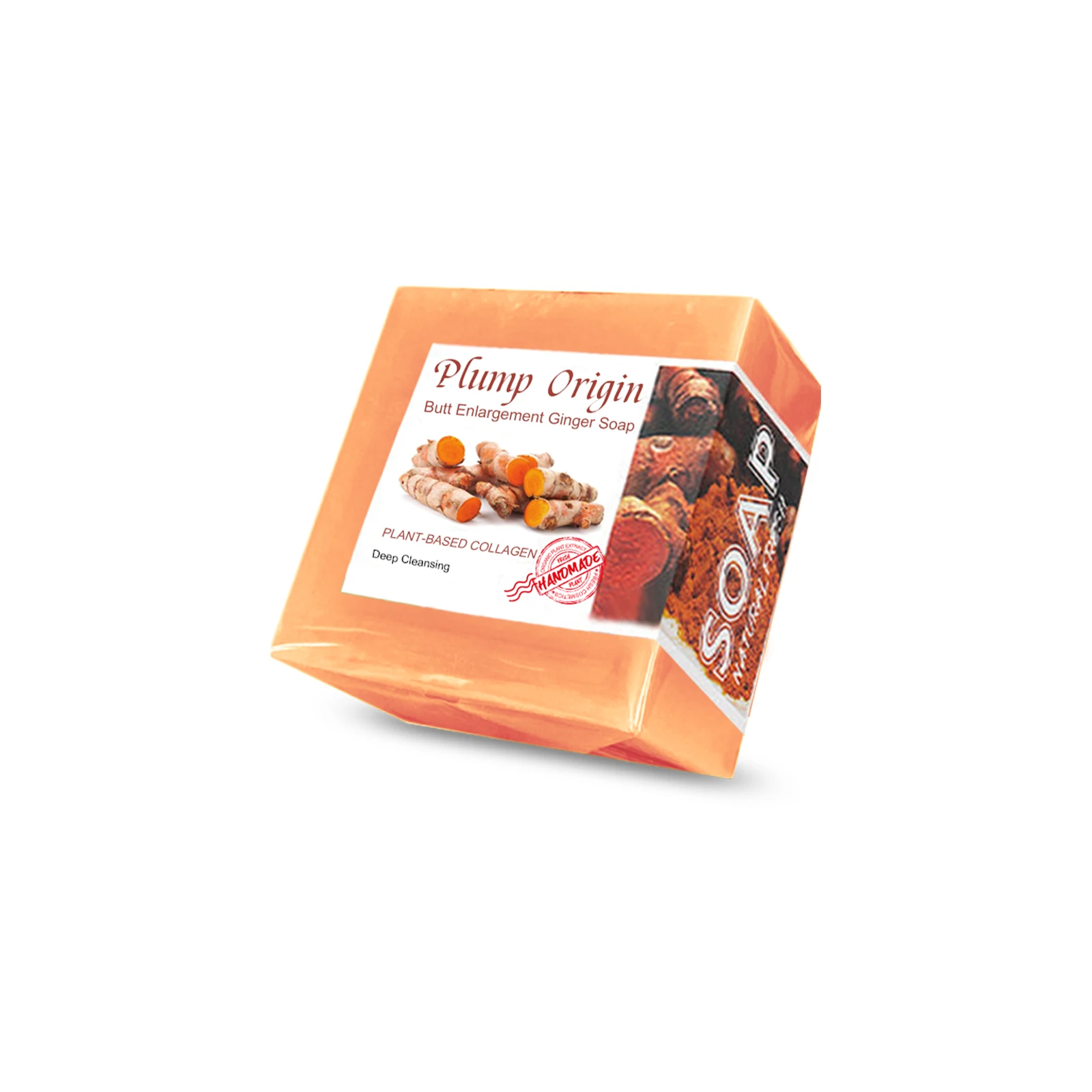 EELHOE Ginger Butt Lifting Soap Moisturizing Butt Lifting Body Shaping Cleansing Soap