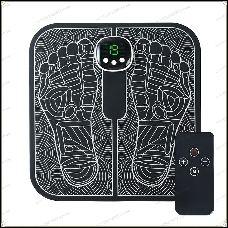 

Remote Control USB Electric EMS Sole Relaxation Pad, Multi-function Foot Care Mat Home Daily Use Device