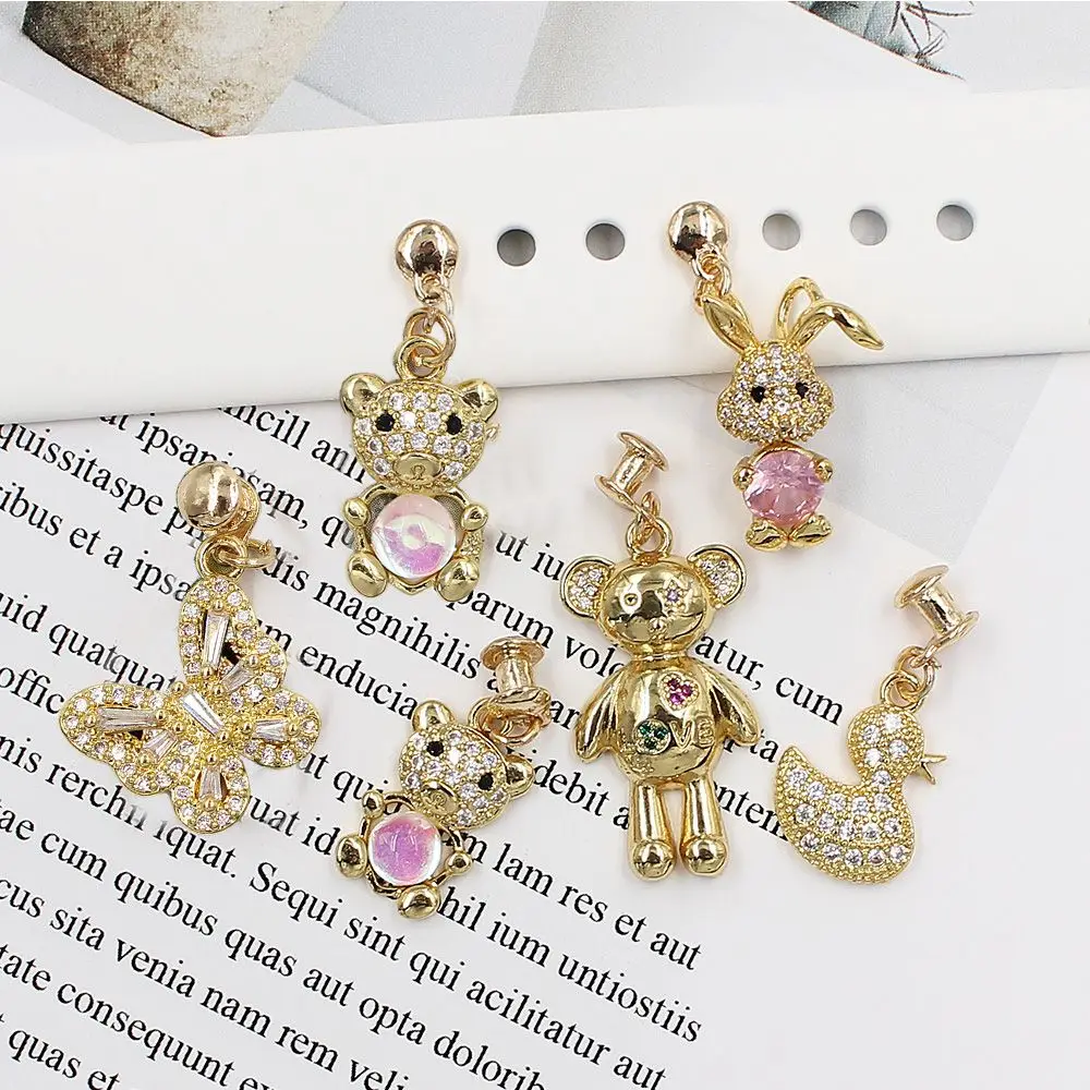 Multistyle for Apple Watch Band Pendant Wristbelt Charms Decorative Ring Watch Band Ornament Strap Accessories