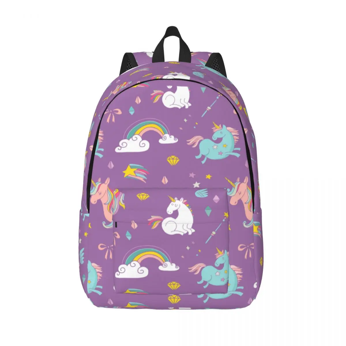 

Cute Unicorn Backpack Rainbow Cartoon Leisure Backpacks Xmas Gift Girl Sport Soft School Bags Design Rucksack