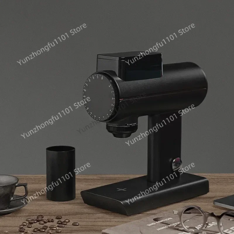 220V Fully Automatic Speed Adjustment Espresso Mill Household Coffee Grinding Mach