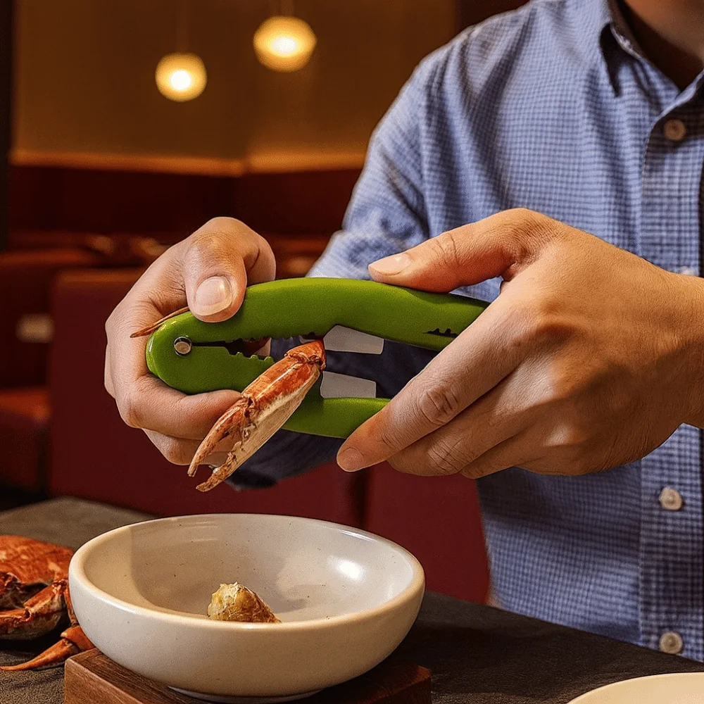 9 unids/set de herramientas multifuncionales para mariscos, conjunto eficiente de garras de cangrejo para el hogar, desgranadora de patas de cangrejo de plástico, desgranadoras de langosta