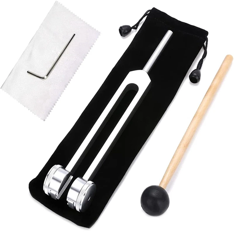 

5X 128 Hz Tuning Fork Weighted Bio-Acoustic Tuning Fork For Therapy 128 Hz Acoustic Slider Tuning Fork