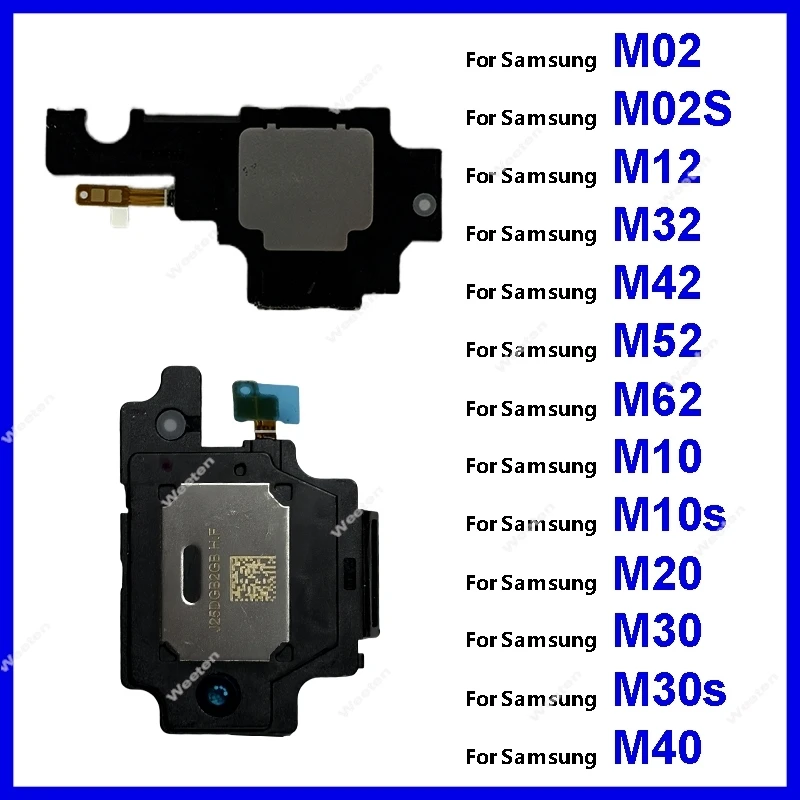 

Speaker Buzzer Module For Samsung Galaxy M02 M12 M32 M42 M52 4G5G M10 M20 M30 M40 M02s M10s M30s Loudspeaker Buzzer Ringer Parts