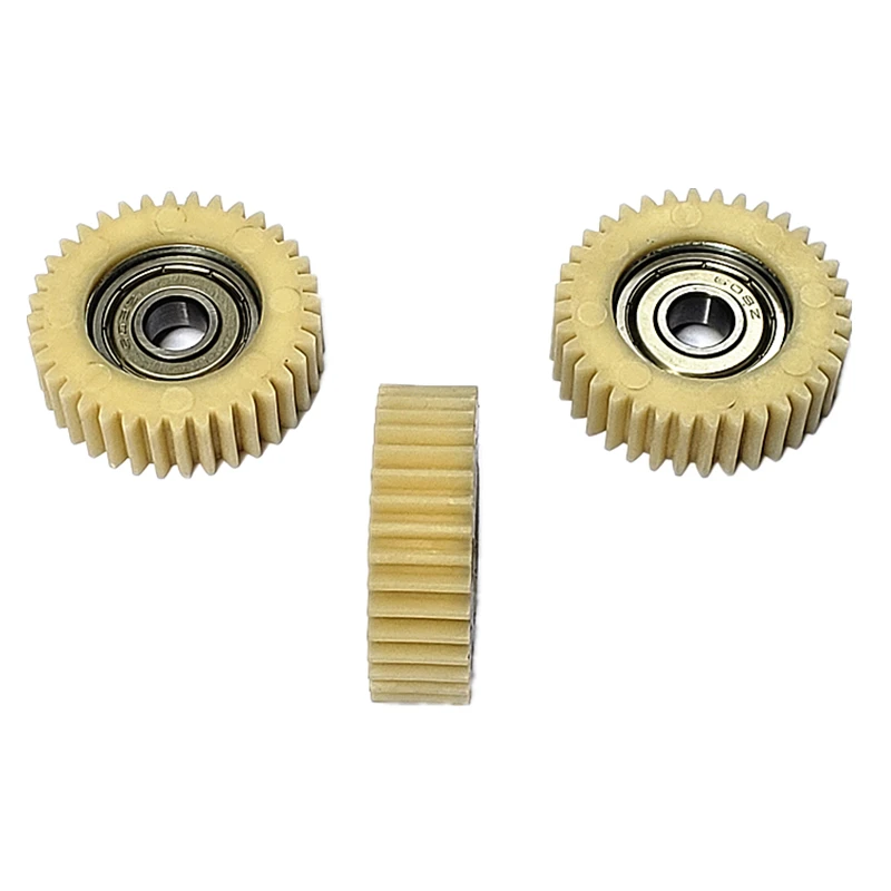 3Piecs/Lot Diameter:38mm 36T Electric Vehicle Double Level Bearing Nylon Gear