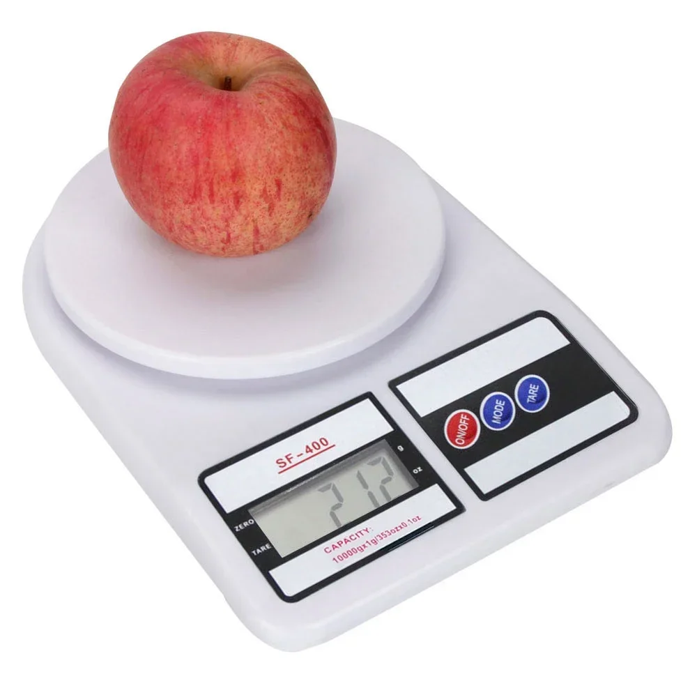 10kg/1g 10000g High precision Digital Kitchen Electronic Food Scale Electric Scales Postal Cooking Baking Cakes Fruit Tea