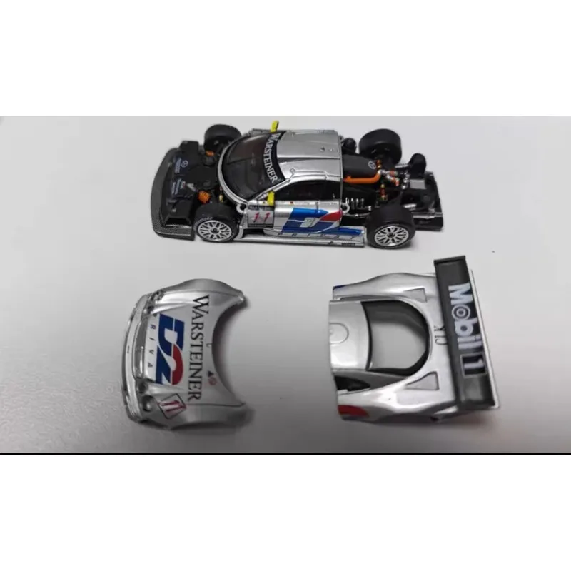 Design 1: 64 Alloy Replica Car Model - Mercedes CLK-GTR 1997 FIA GT Racing Livery - S25-01 Collectible Display Piece - Boys' Toy view 5