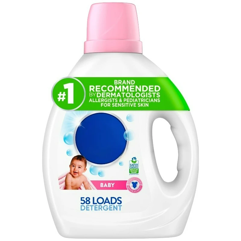 

Baby Liquid Laundry Detergent, 73 oz, 58 Loads