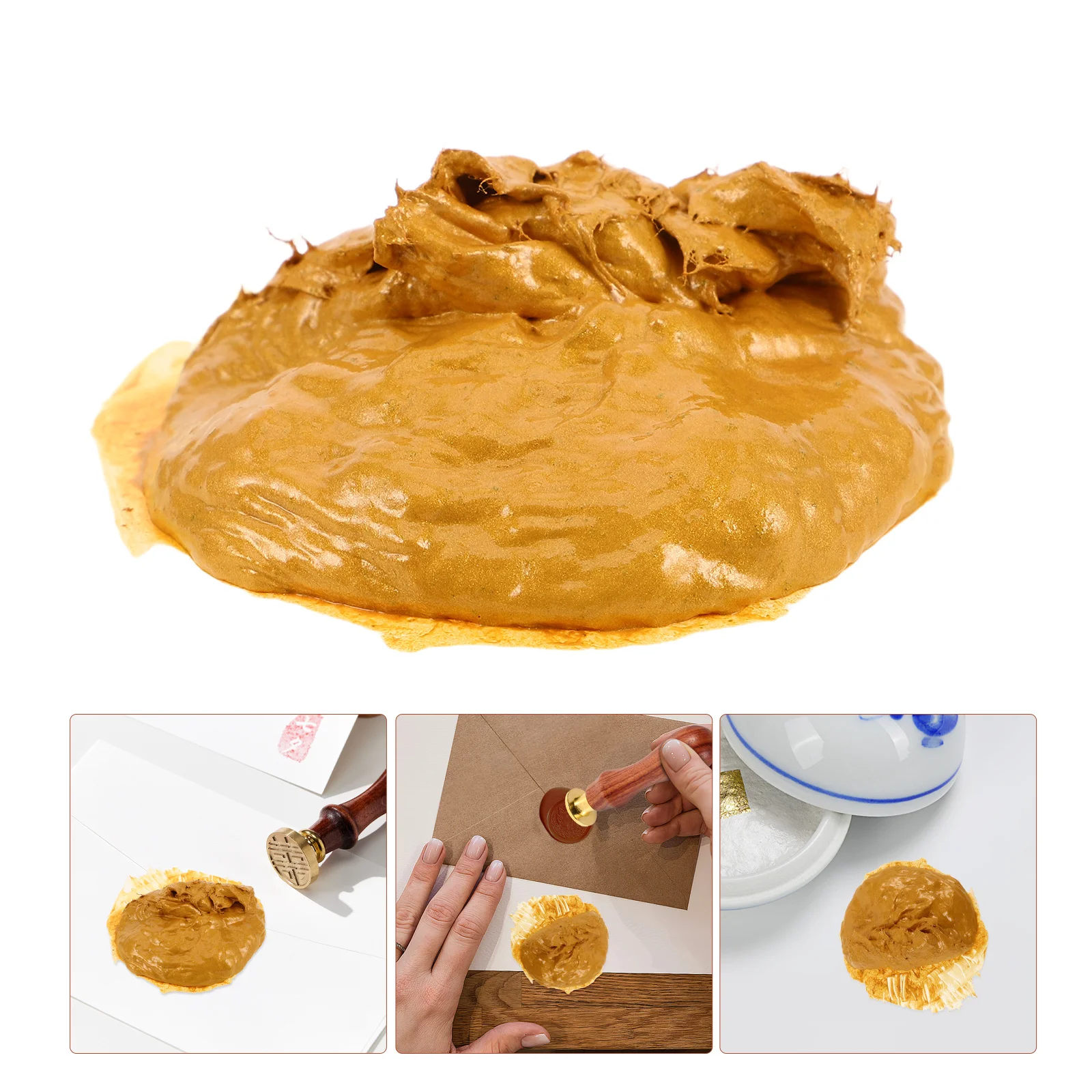 Художественная паста с золотыми чернилами, традиционная китайская каллиграфия, принадлежности для рисования, портативный, насыщенный цвет, яркий