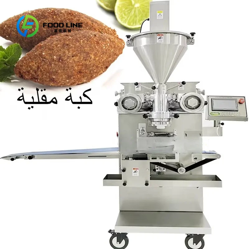Customized kubba maker encrusting machine multi stuffing forming equipment energy saving for snack factory arab market
