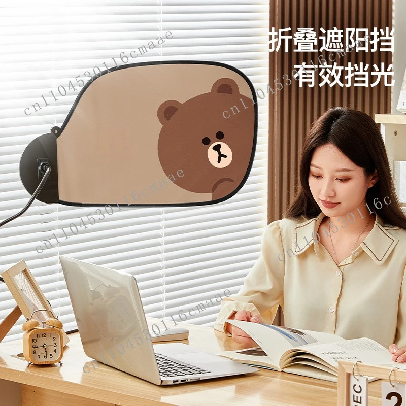 Office Computer Light Baffle Anti-glare Sunshade Car Window Light Shading Board  Shading Artifact
