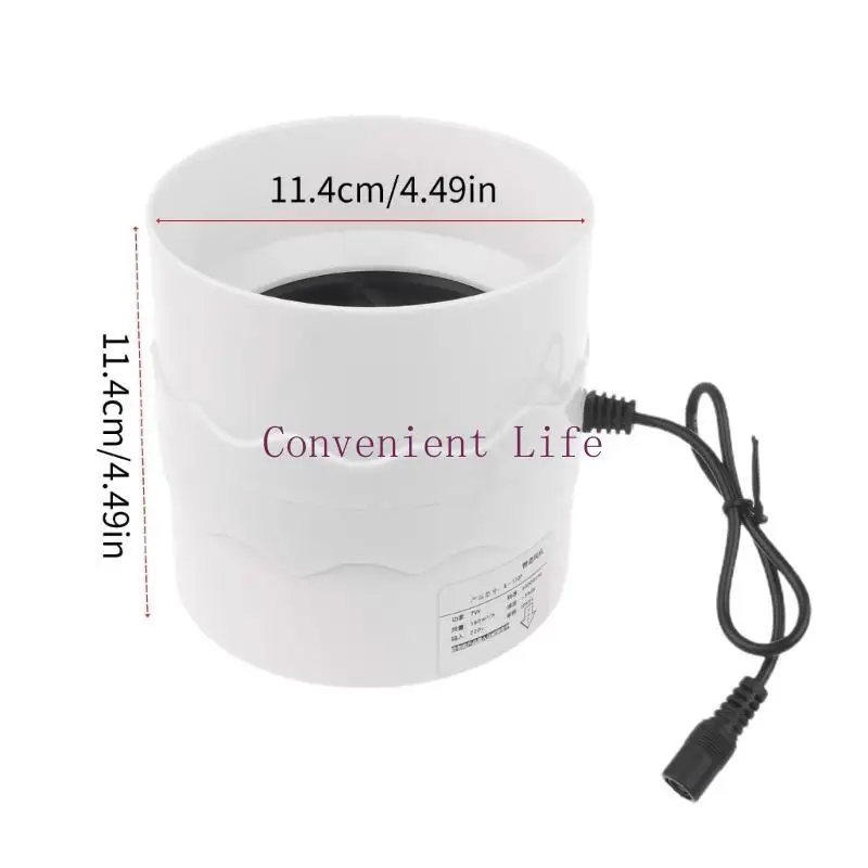 L1EE łatwe do zainstalowania wysokiej prędkości 4000 rpm wentylatorów rur 110 mm z kablem 130 i podwójnym złączami do klipu