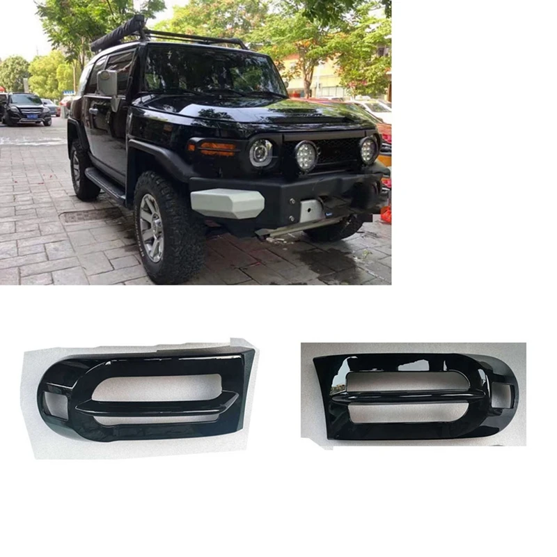 Car Fog Light Cover Bumper Fog Light Cover For Toyota Fj Cruiser 2007 2008 2009 2010 2011 2012 2013 2014 -2020