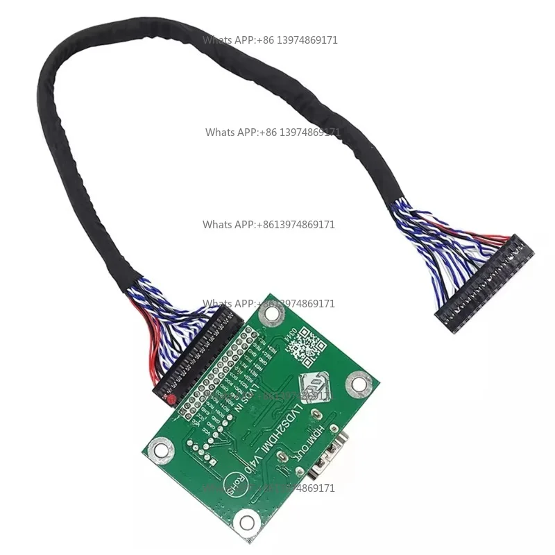 LVDS to HDMI turn board 2ch 8-bit  LVDS input support 1920x1080