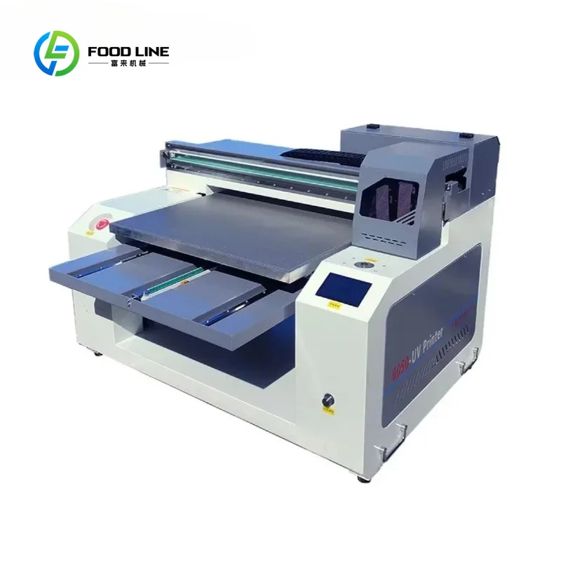 Customized Ccd Visual Positioning UV Inkjet Printer with Ricoh Print Head Belt Printer for A3 Phone Shell Badges Buttons