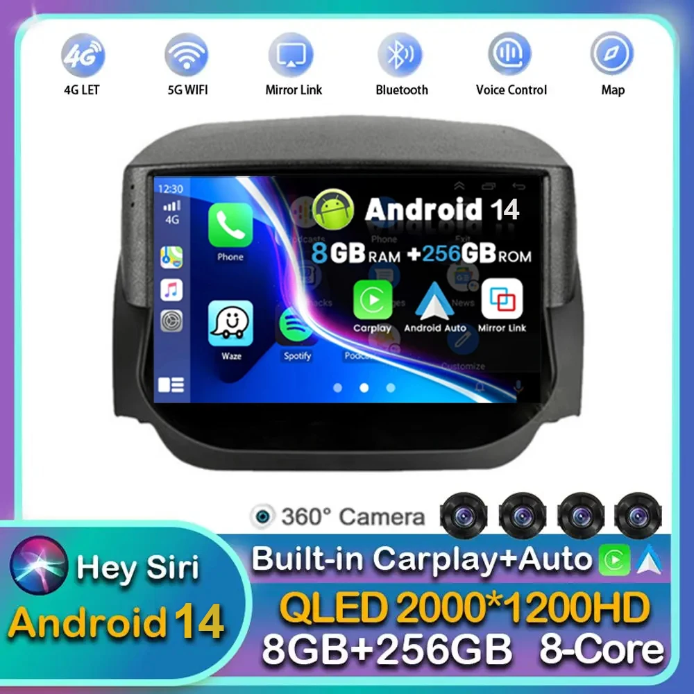 

Android 14 Car Radio For Ford EcoSport Eco Sport 2014 2015 - 2018 Multimedia Video Player Carplay GPS Stereo Autoradio WIFI+4G