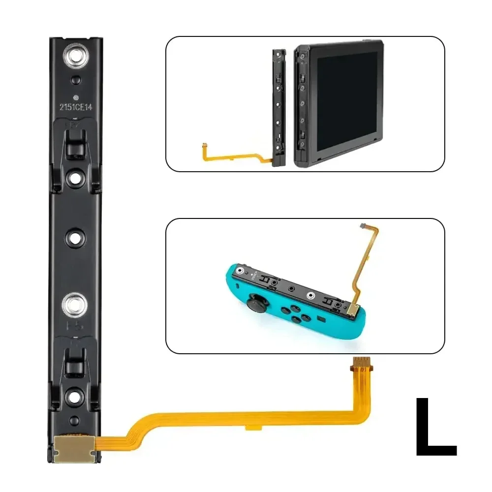 1Pair Right and Left Slide Rail Flex Cable Fix Original Repair Part For Nintendo Switch Console Premium Replacement Parts