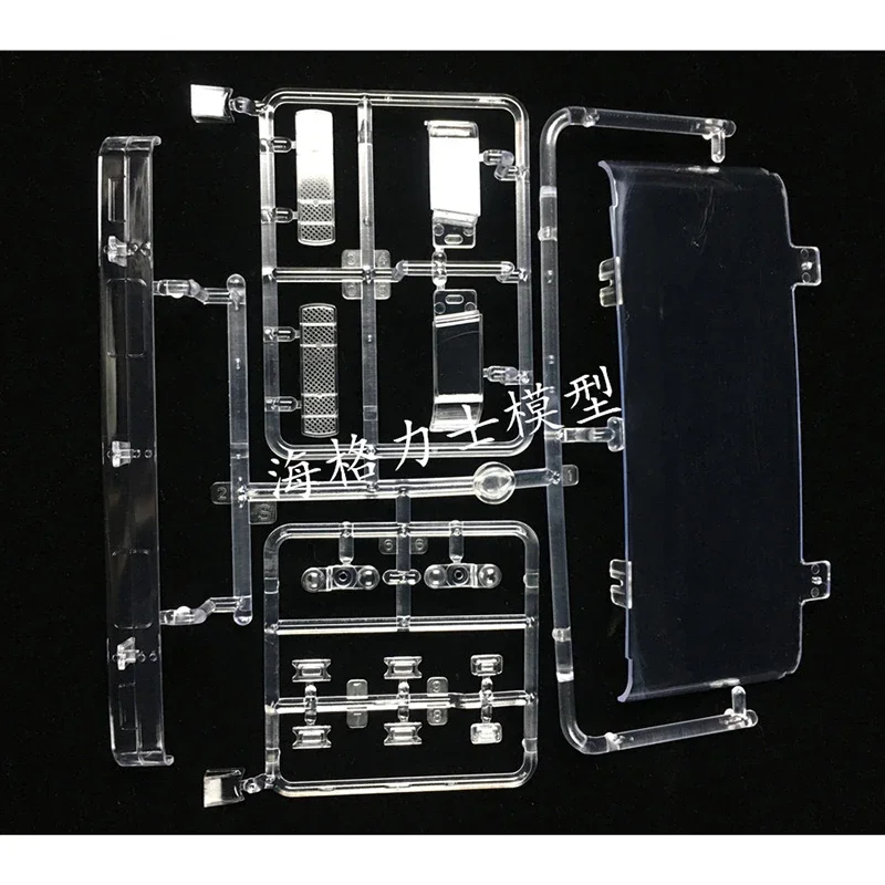 1 zestaw szyby przedniej szyby S Plate Car Shell do 1/14 Tamiya RC Truck SCANIA R730 R470 R620 Diy Parts