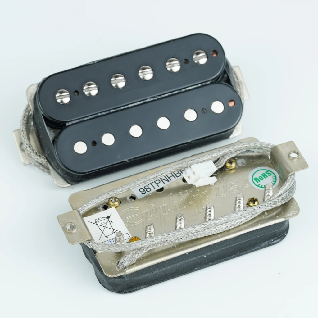 Black Open Pickup Original Epi Standard PRO Electric Guitar Alnico Humbucker Pickup Guitar Accessories