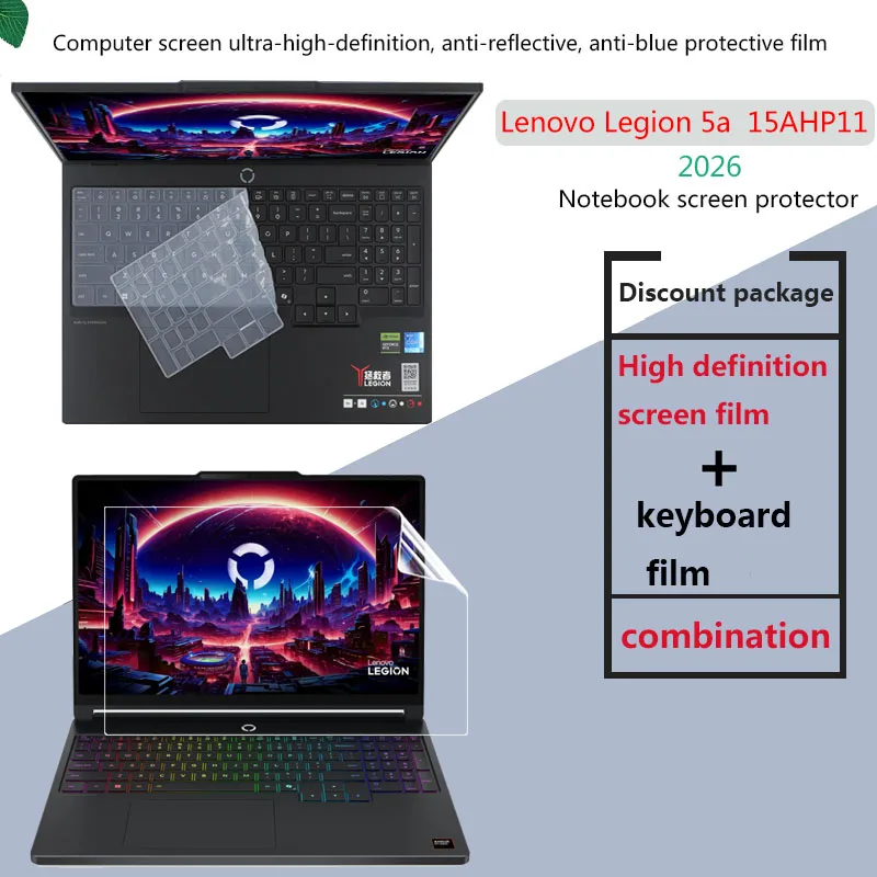 

Защитная пленка для экрана ноутбука Lenovo Legion 5a 15AHP11, 15,1 дюйма, пленка для клавиатуры Legion, защитная пленка для конфиденциальности, антишпионская пленка