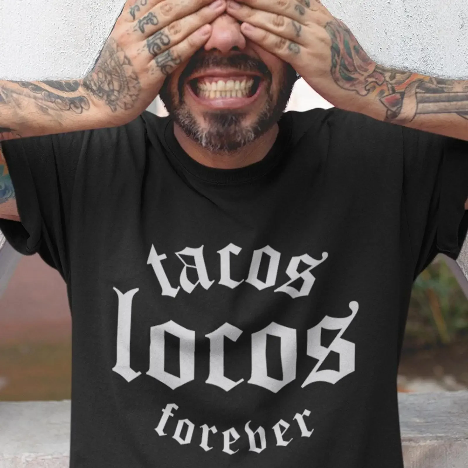 Tacos Locos Forever T Shirt Funny Taco Mexican Food Foodie s for Foodies Lovers Hipster Cinco de Mayo vintage Washed fashion