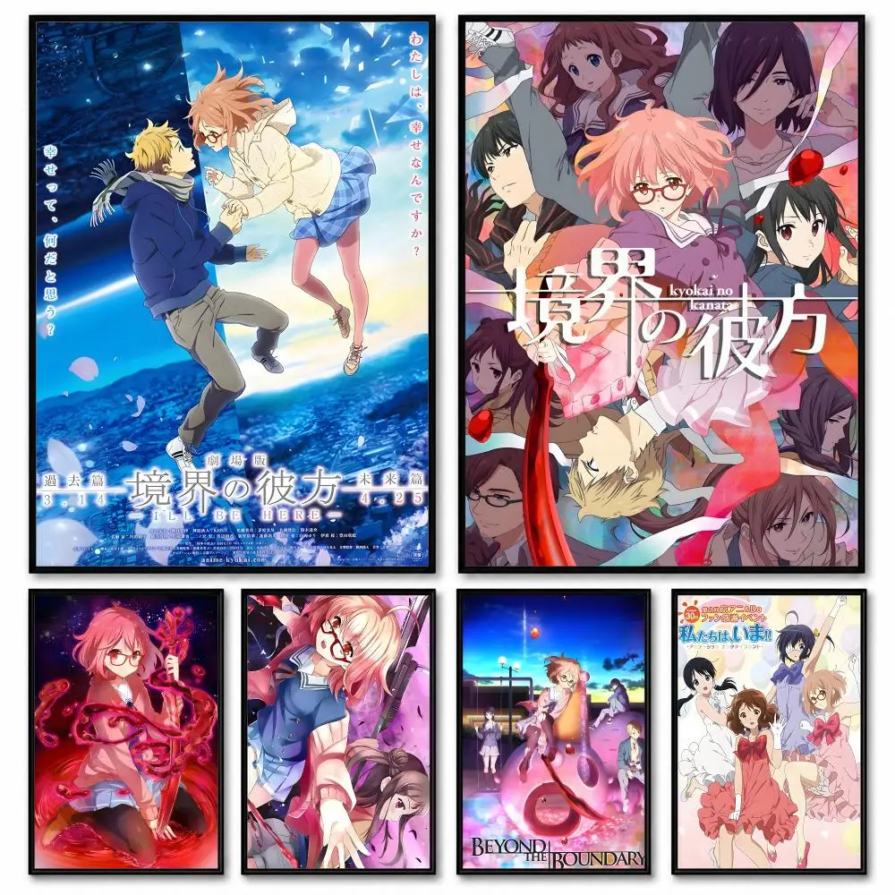B-beyond The Boundary anime Poster Room Decor Home Wall Art Printing Waterproof Garage BedRoom Posters Gift