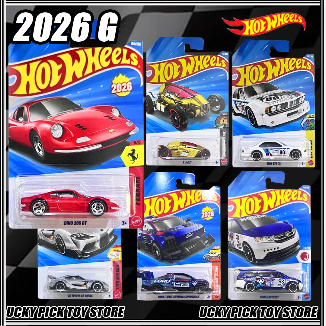 

Коллекционные модели Hot Wheels 2026 G Series: Porsche 911, BMW 635, Ferrari, Toyota Supra, масштаб 1:64, литые под давлением, подарок для коллекционеров