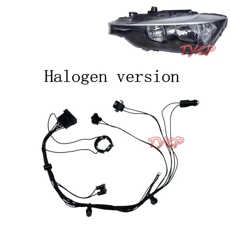 

Suitable for 2013-2015 BMW 3 Series F30 Headlight Internal Wiring Harness F30 Halogen Headlight 318i Wiring Set Plug
