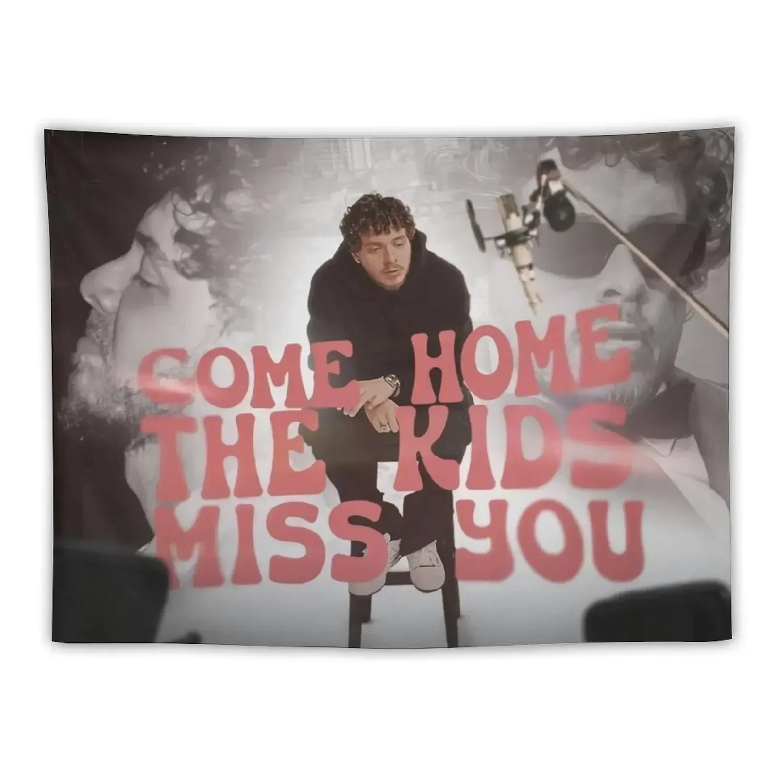 

come home the kids miss yoou Tapestry Art Mural Cute Decor Decoration Room Bedrooms Decorations Tapestry