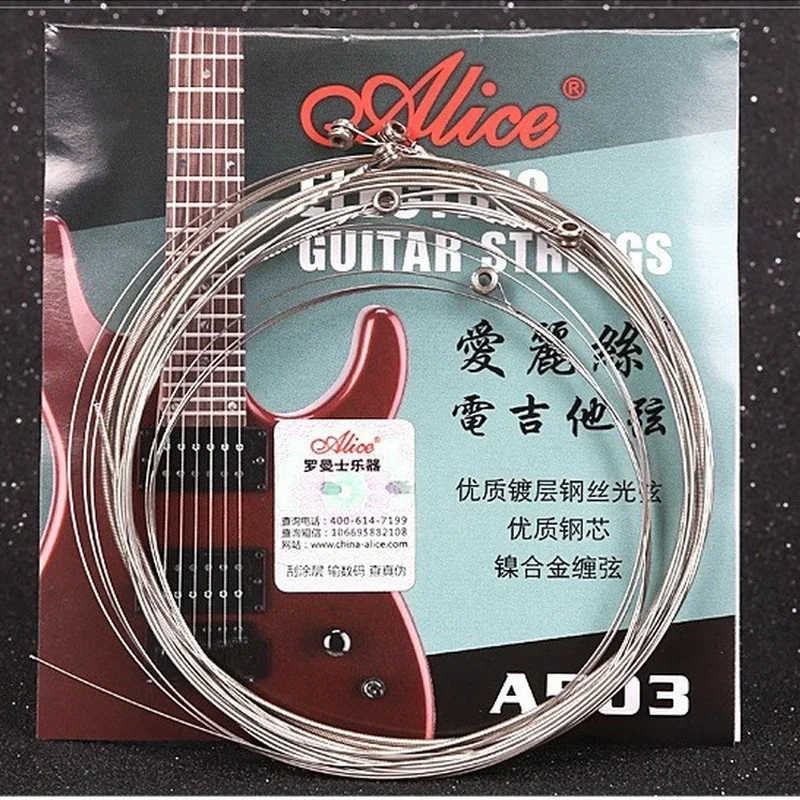 1 Set of  A503-L/SL Electric Guitar Strings Steel Core Plated Steel&Nickel Alloy Wound String