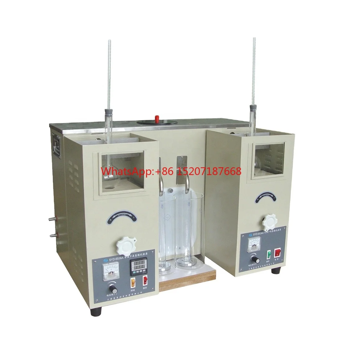 

SYD-6536A ASTM D86 Оборудование для дистилляции нафтом двойных блоков