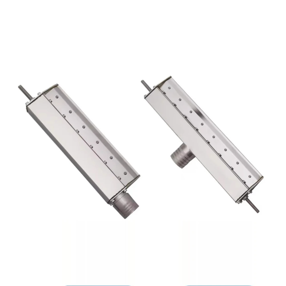 304 Stainless Steel Hot-Air Blower Air Knife Dust Removal Air Knife for Drive Conveyor Belt Assembly Line Drying and Cleaning