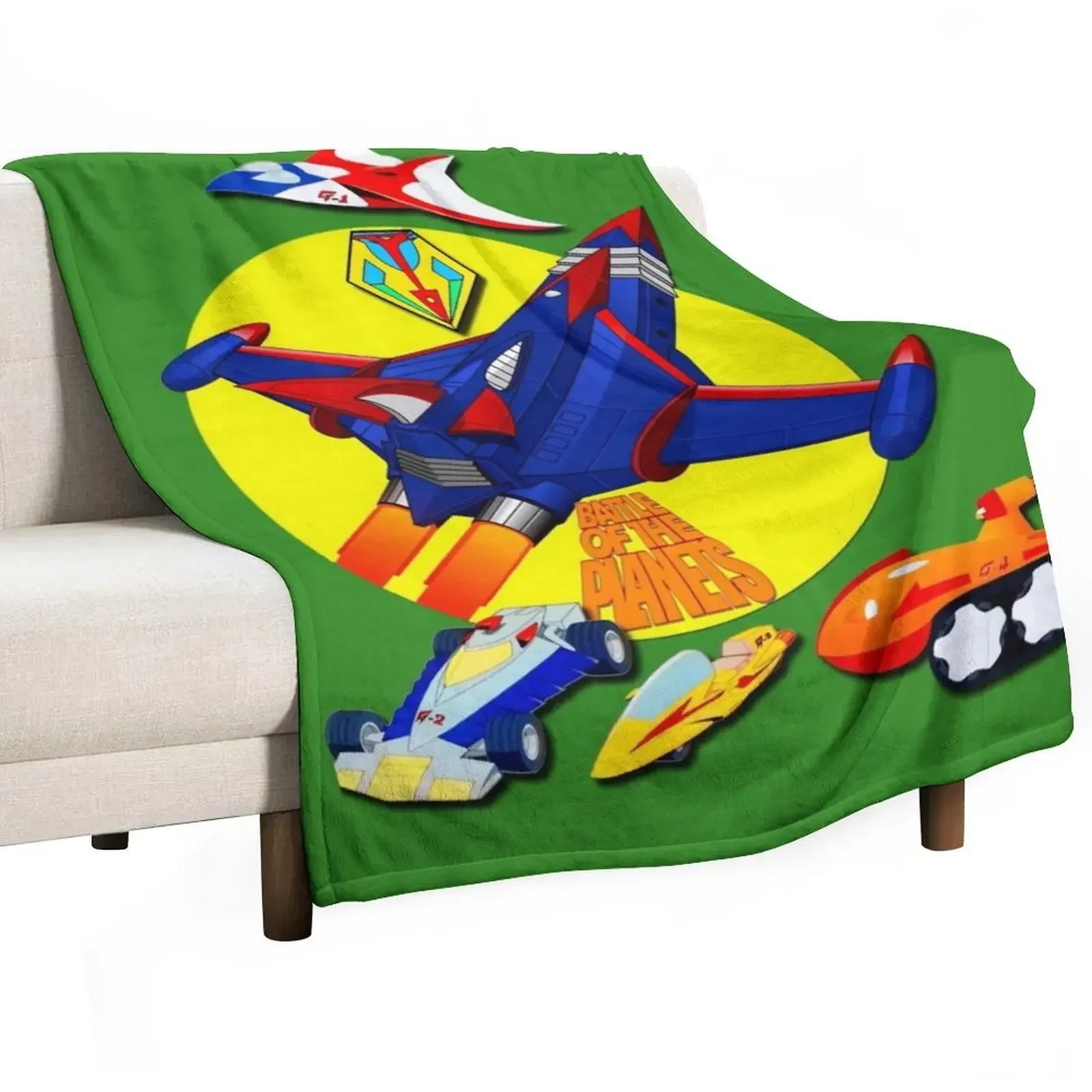 

Battle of The Planets Gatchaman Vehicle Logo Throw Blanket Blankets For Bed for winter For Sofa Thin Quilt Blankets