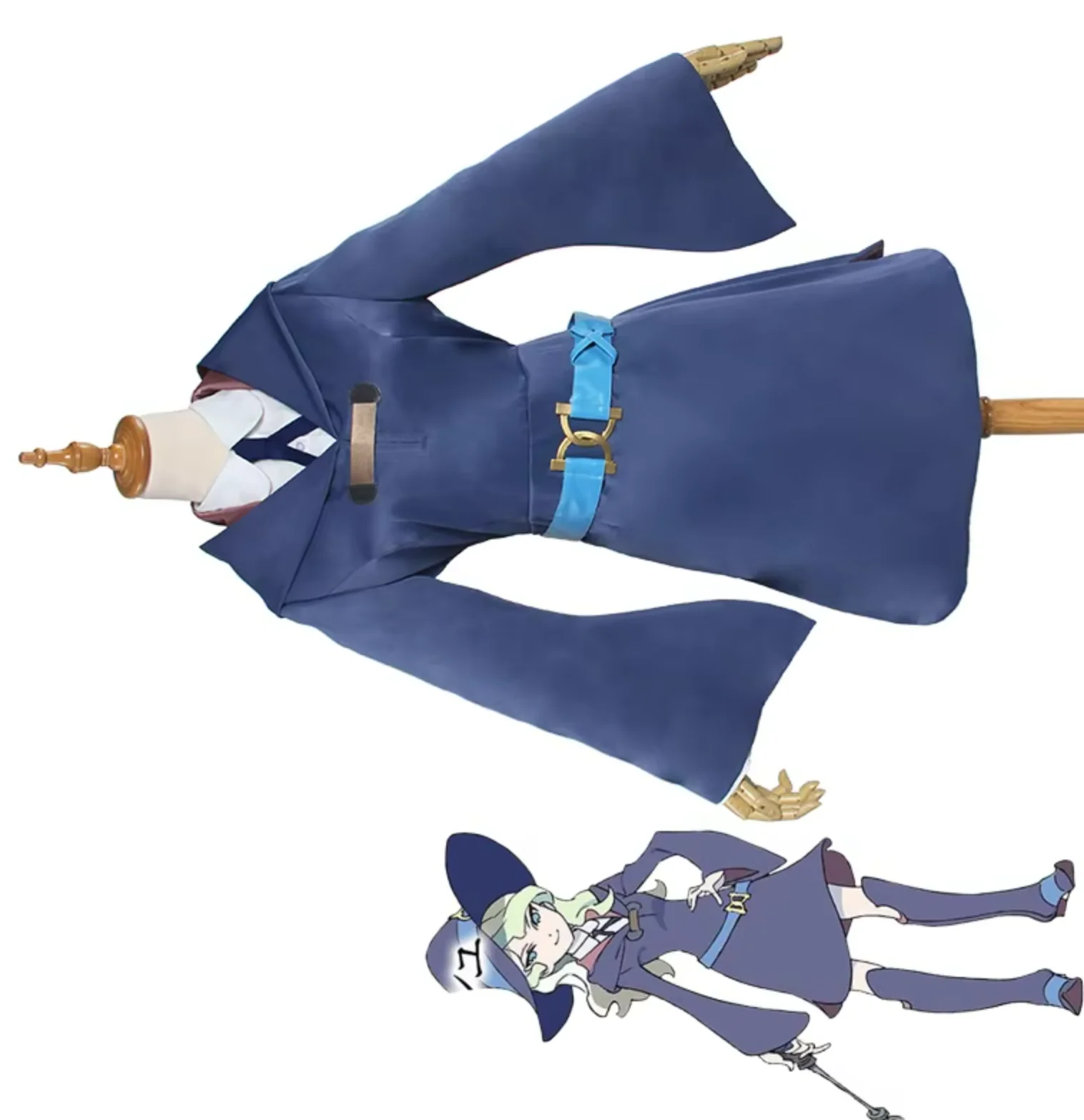 

Diana Cavendish Cosplay costumes Little Witch Academia School Uniform Hallowen Costume Women Cosplay Diana