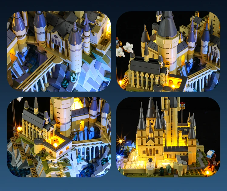 Verlichtingsset voor LEGO Hogwarts Castle en Grounds 76419 Set exclusief bouwsteen (alleen led-lichtset)
