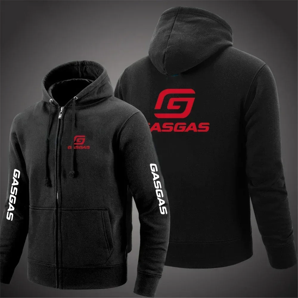 Motorcycles GasGas Men Hoodies Fleece Warm Mens Sweatshirt Fashion Streetwear Casual Men\'s Loose Breathable Pullovers Brand Hood