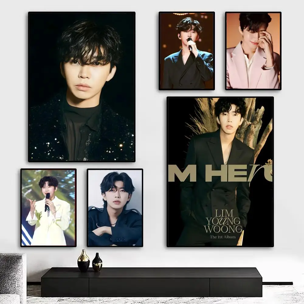 Singer L-Lim Y-Young-Woong Poster Art print wall decor ideal for living room, bedroom, bar, parlor, and home gifting