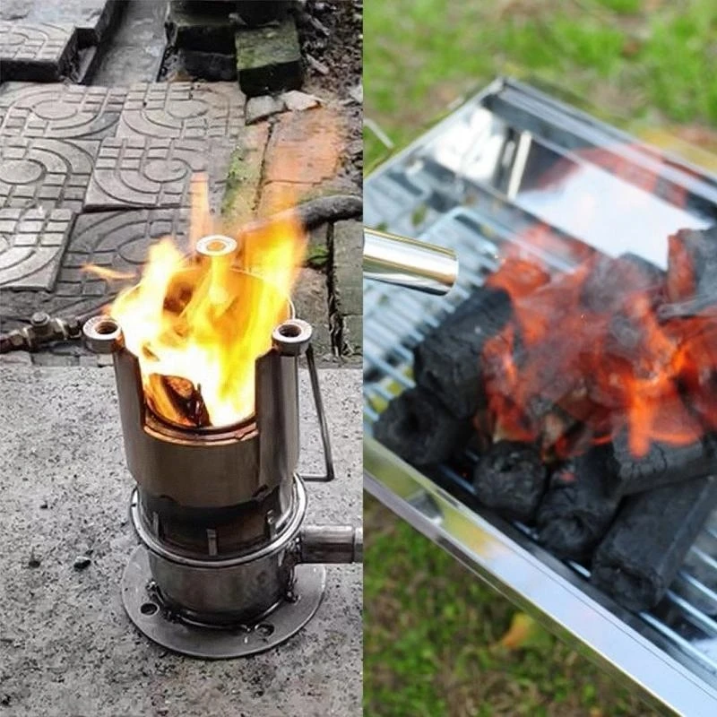 

Портативный вентилятор, прочный вентилятор для барбекю, дровяной печи, угольной печи