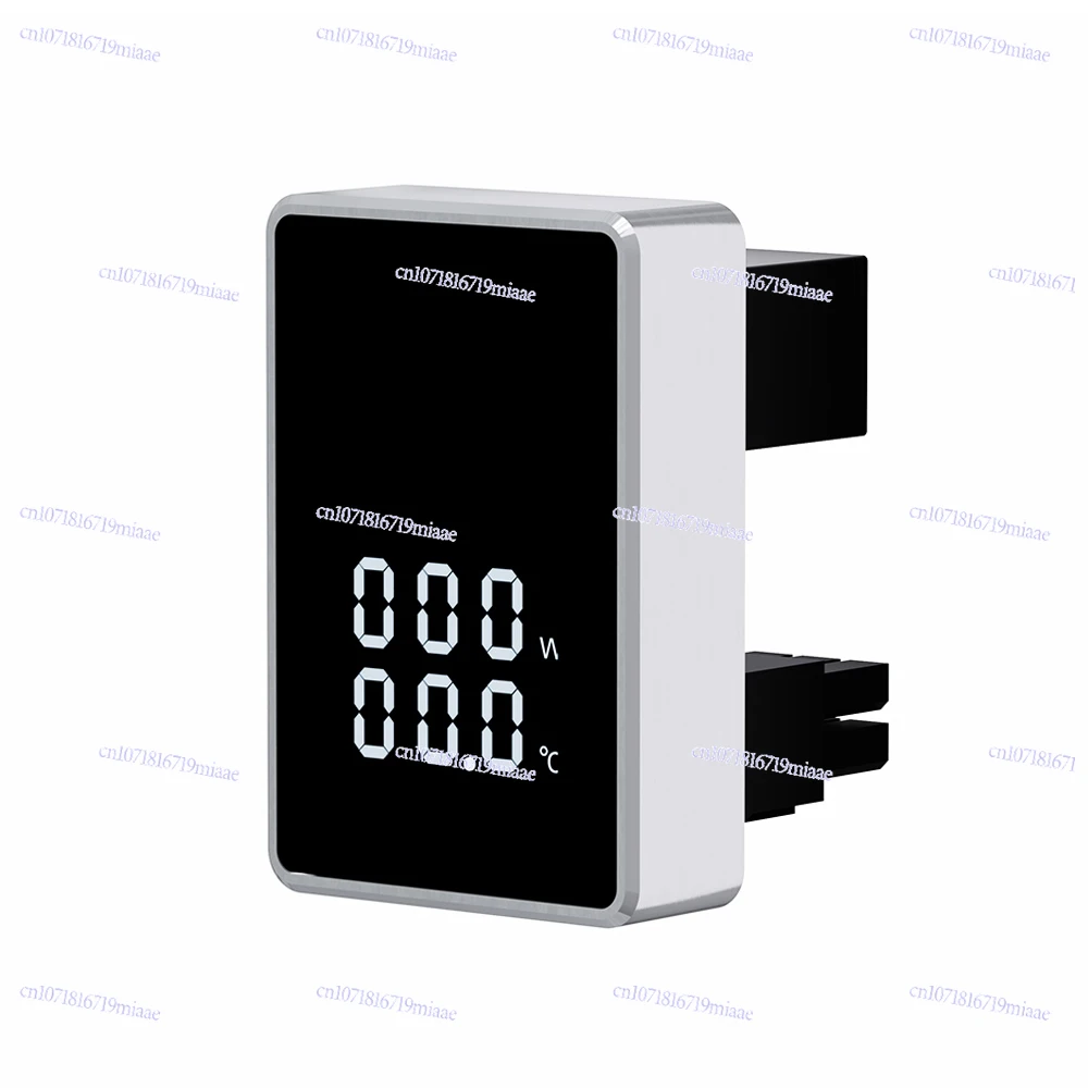 

16Pin Graphics Card Power Supply Adapter RTX40 Series 180 Degree Adapter Detection Temperature Power Digital Display