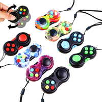 1/3Pcs Fidget Pad Game Controller Toys for Kids Birthday Party Favors Anxiety Stress Relief Adult Gifts Christmas Goodie Fillers