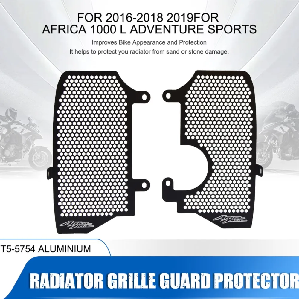 

2016 2017 2018 2019 Motorcycle Radiator Grille Cover Guard Protector For Honda CRF1000L Africa Twin/ CRF 1000 L ADVENTURE Sports